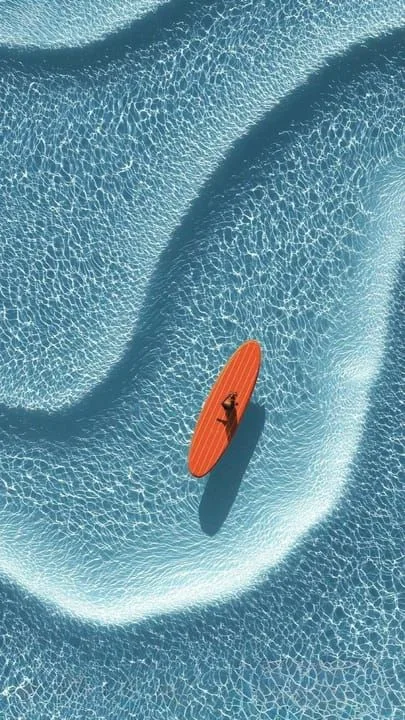 Veduta aerea del mare