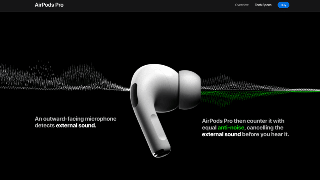 Design scuro — esempio