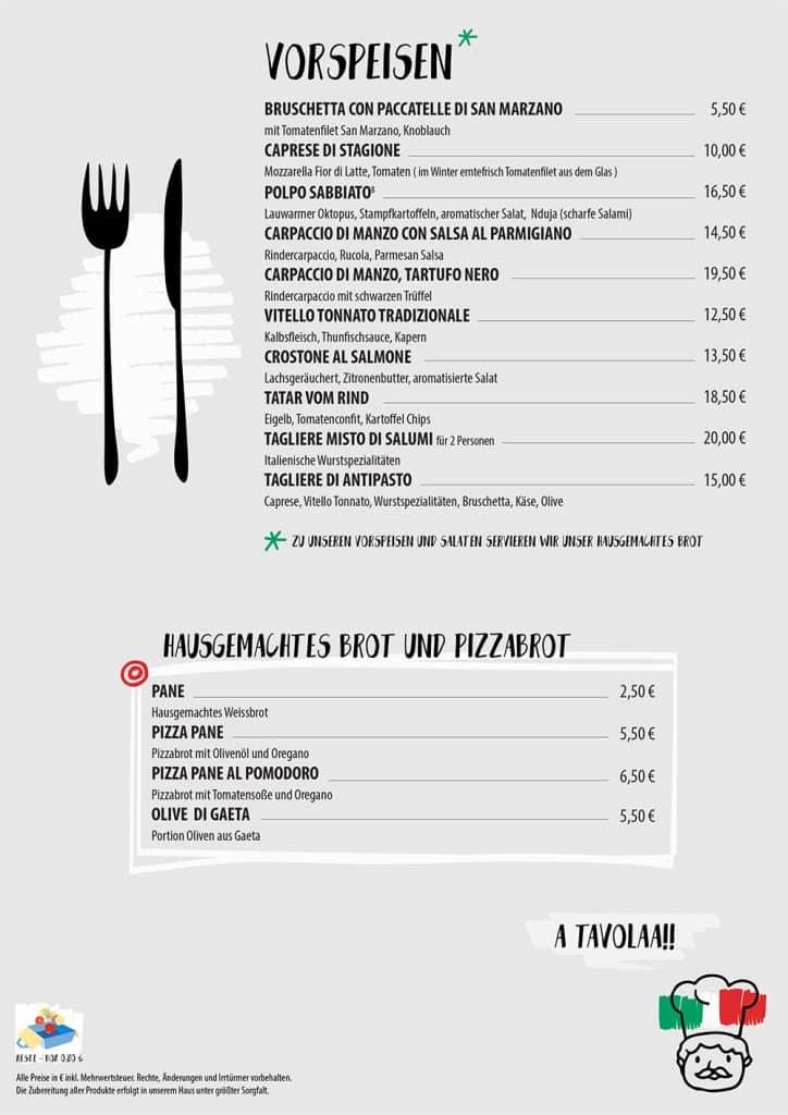 Speisekarte Versilia 2020-3